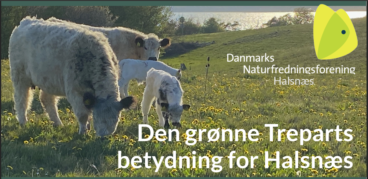 Arealoversigt for omlægningsplanen for Den Grønne Trepart Halsnæs Kommune
